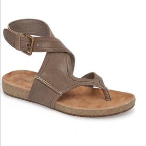 Chocolate Blu stagger Sandal